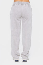 Mono B Cozy Fleece Lounge Pants with Elastic Waist & Pockets